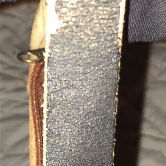 RARE Hand Stitched Roxy Vintage EUC Leather Purse - Picture 14 of 15